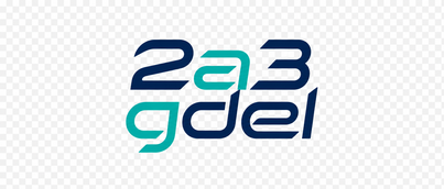 2a3 gdel লোগো
